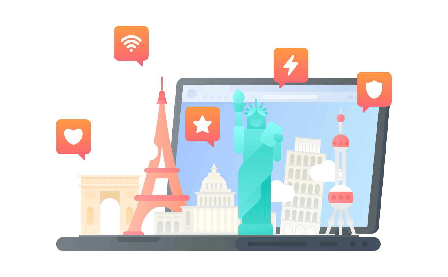 在梵蒂冈连接到中国的加速器 - 返华VPN
